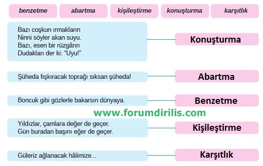 8. Sınıf Türkçe Ders Kitabı MEB Yayınları 31. Sayfa Cevapları