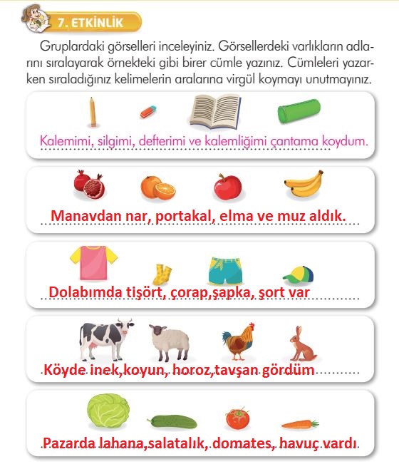 2. Sınıf Türkçe Ders Kitabı 37. Sayfa Cevapları İlke Yayınları