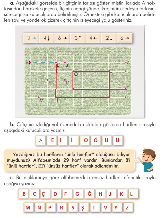 3. Sınıf Türkçe Ders Kitabı 39. Sayfa Cevapları İlke Yayınları