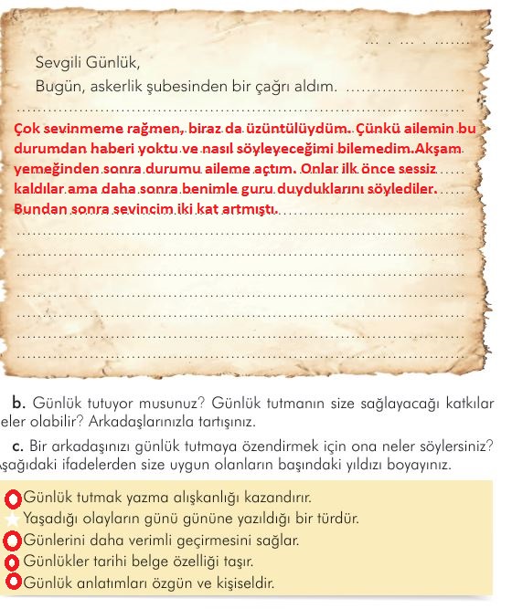 3. Sınıf Türkçe Ders Kitabı 67. Sayfa Cevapları İlke Yayınları