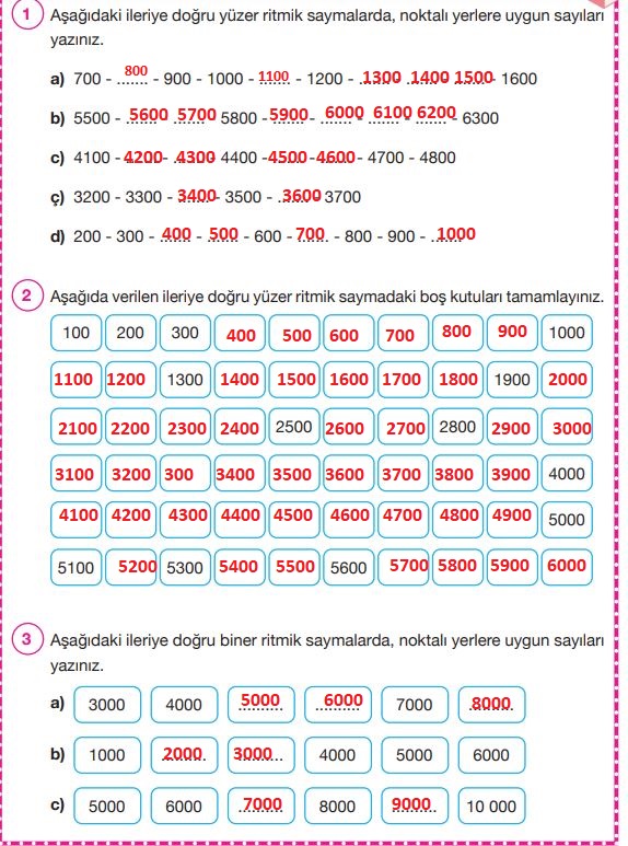 4. Sınıf Matematik Ders Kitabı Cevapları Pasifik Yayınları Sayfa 25