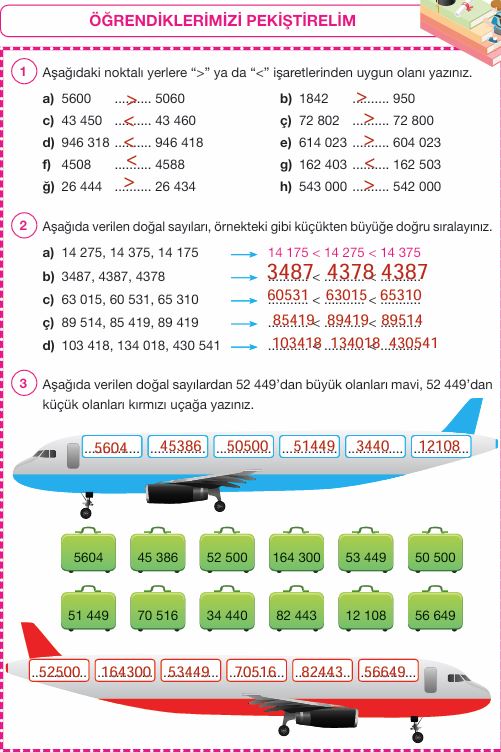 4. Sınıf Matematik Ders Kitabı Cevapları Pasifik Yayınları Sayfa 38