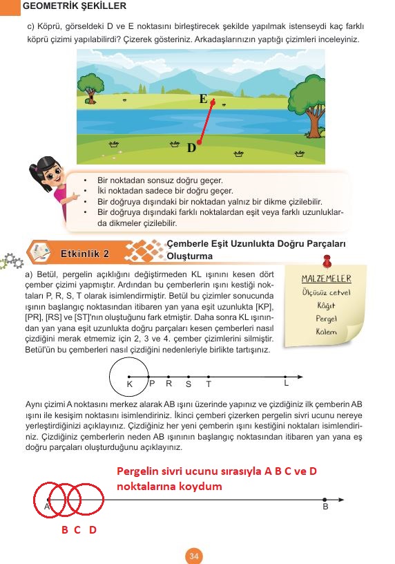 5. Sınıf Matematik Ders Kitabı Cevapları Sayfa 34 MEB Yayınları (1. Kitap)