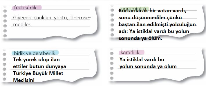 5. Sınıf Türkçe Ders Kitabı 86. Sayfa Cevapları MEB Yayınları 