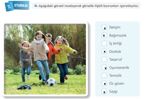 5. Sınıf Türkçe Ders Kitabı 44. Sayfa Cevapları MEB Yayınları 