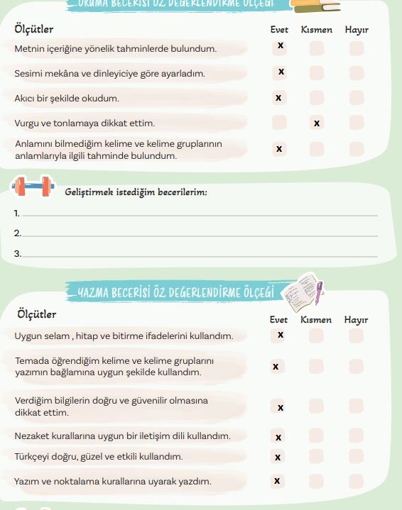 5. Sınıf Türkçe Ders Kitabı 78. Sayfa Cevapları MEB Yayınları 