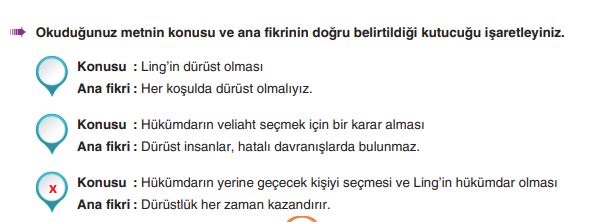 6. Sınıf Türkçe Ders Kitabı 28. Sayfa Yıldırım Yayınları