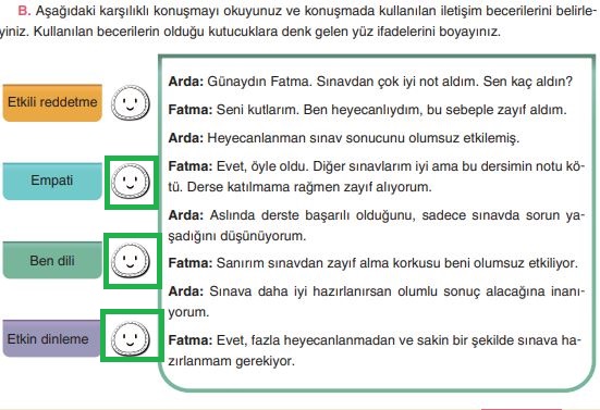 7. Sınıf Sosyal Bilgiler Ders Kitabı Cevapları Yıldırım Yayınları Sayfa 39