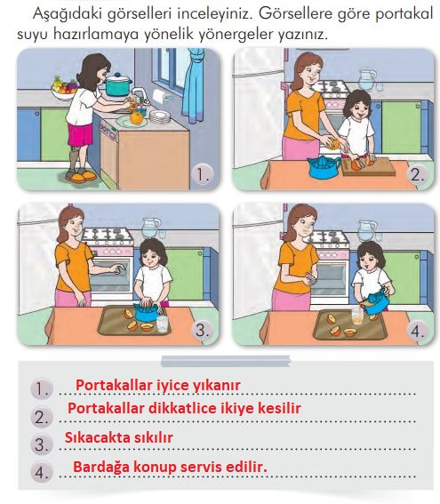 2. Sınıf Türkçe Ders Kitabı 107. Sayfa Cevapları İlke Yayınları