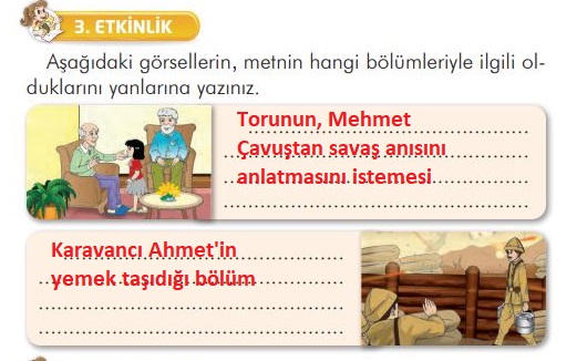 2. sınıf türkçe ders kitabı 72 cevapları ilke yayınları