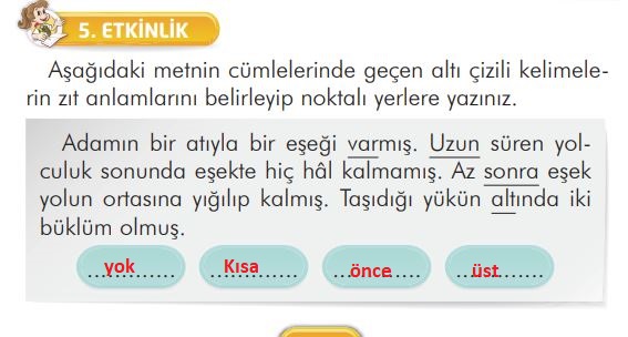 2. sınıf türkçe ders kitabı cevapları sayfa 136 ilke yayınları