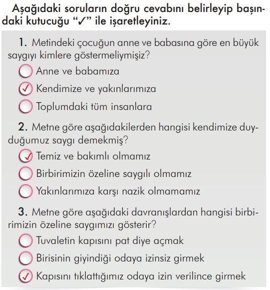 2. sınıf türkçe ders kitabı cevapları sayfa 154 ilke yayınları