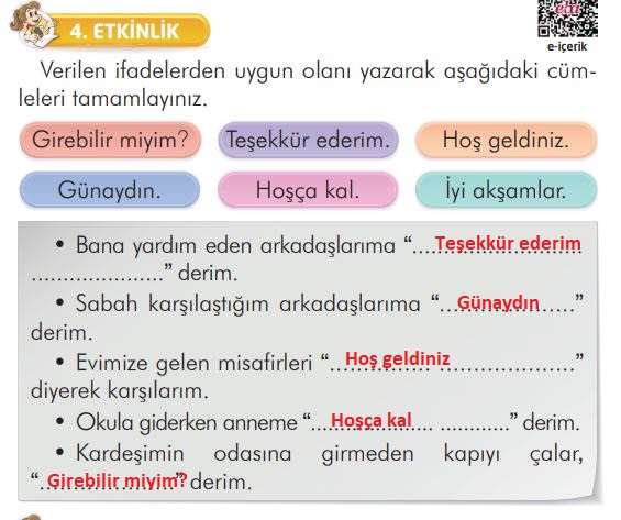 2. sınıf türkçe ders kitabı cevapları sayfa 156 ilke yayınları