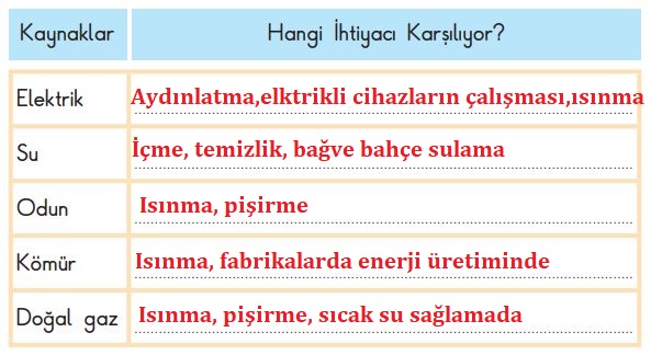 3. Sınıf Hayat Bilgisi SDR İpekyolu Yayıncılık 96. Sayfa Cevapları