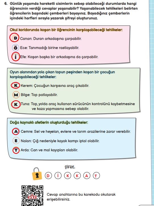 3. sınıf fen bilimleri 89. sayfa cevapları meb yayınları