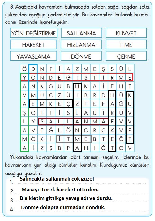 3. sınıf fen bilimleri sayfa 76 cevapları sdr dikey yayınları