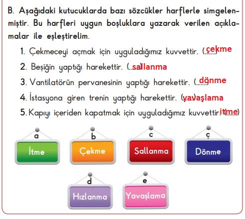 3. sınıf fen bilimleri sayfa 77 cevapları sdr dikey yayınları