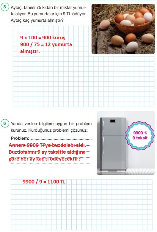 4. sınıf matematik ders kitabı cevapları sayfa 128 pasifik yayınları