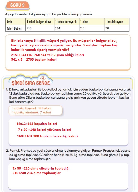 4. sınıf matematik ders kitabı cevapları sayfa 88 meb yayınları