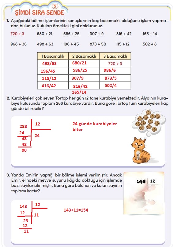 4. sınıf matematik ders kitabı cevapları sayfa 94 meb yayınları