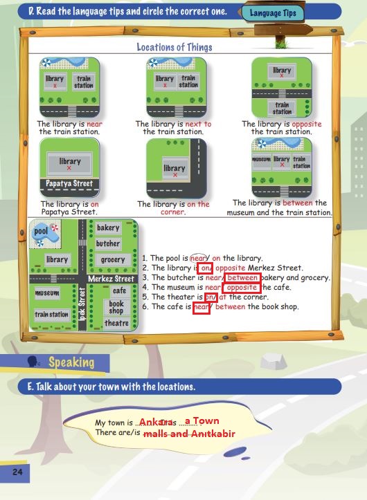5. sınıf ingilizce ders kitabı cevapları sayfa 24 meb yayınları