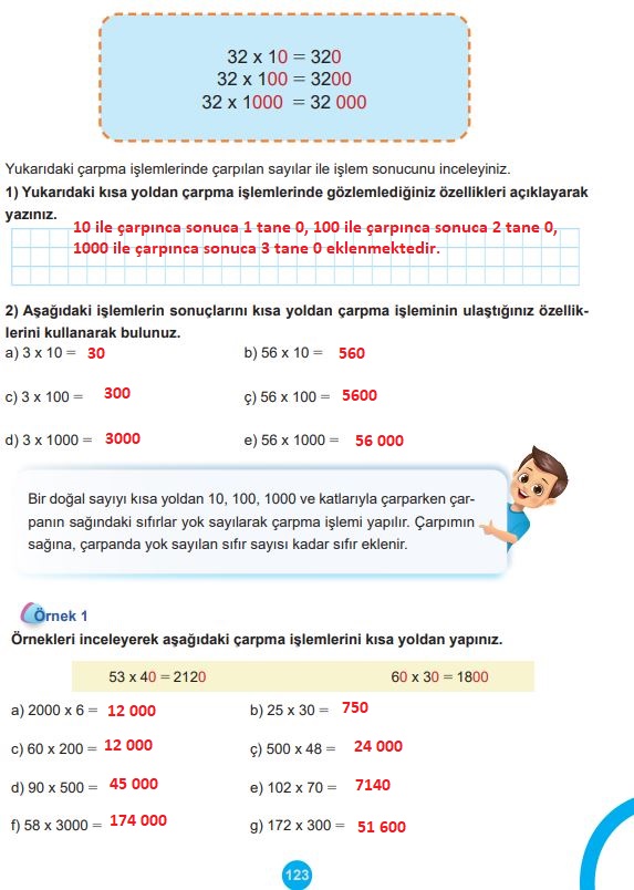 5. sınıf matematik ders kitabı cevapları sayfa 123 meb yayınları