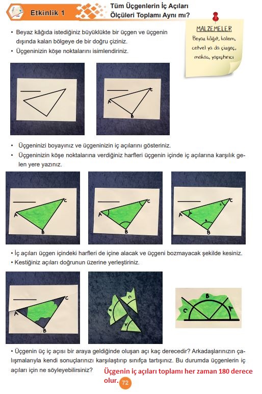 5. sınıf matematik ders kitabı sayfa 72 cevapları meb yayınları