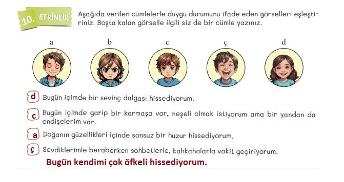 5. sınıf türkçe ders kitabı cevapları sayfa 144 meb yayınları