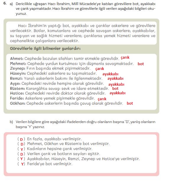 5. sınıf türkçe ders kitabı sayfa 132 cevapları meb ayyaınları