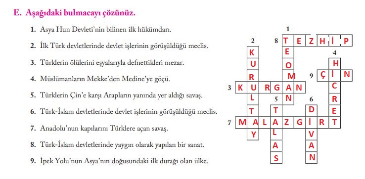 6. sınıf sosyal bilgiler ders kitabı cevapları sayfa 93 evos yayınları