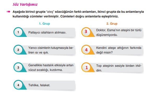 6. sınıf türkçe sayfa 48 cevapları yıldırım yay.