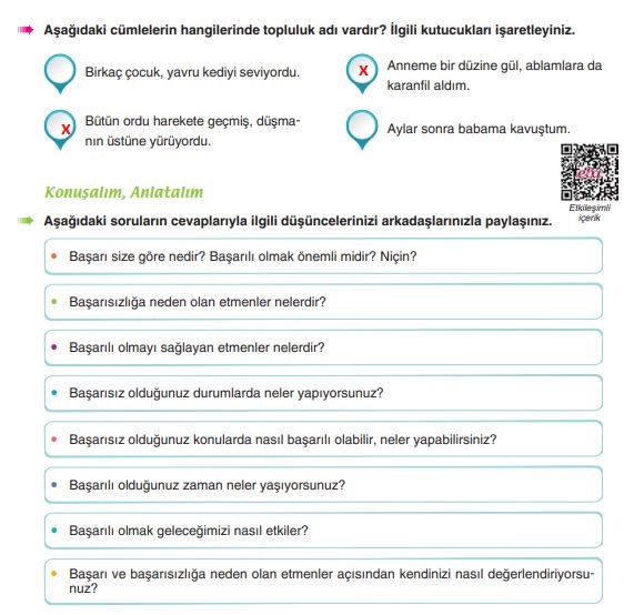 6. sınıf türkçe ders kitabı cevapları sayfa 90 yıldırım yayınları