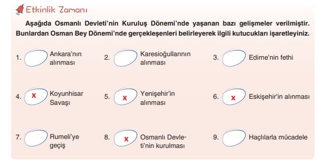 7. sınıf sosyal bilgiler sayfa 51 cevapları yıldırım yayınları