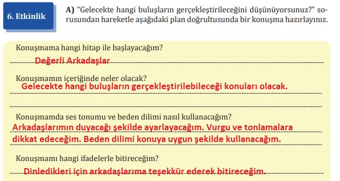 7. sınıf türkçe ders kitabı cevapları meb yayınları sayfa 88