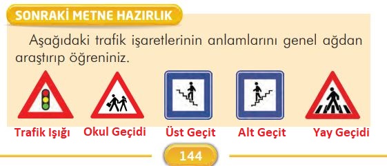 bazı trafik işaretleri