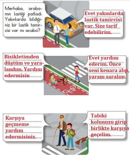 2. Sınıf Hayat Bilgisi MEB. Yayınları Sayfa 154 Cevapları