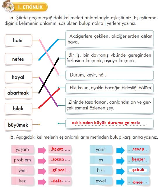 3. sınıf türkçe ders kitabı sayfa 144 ilke yayınları