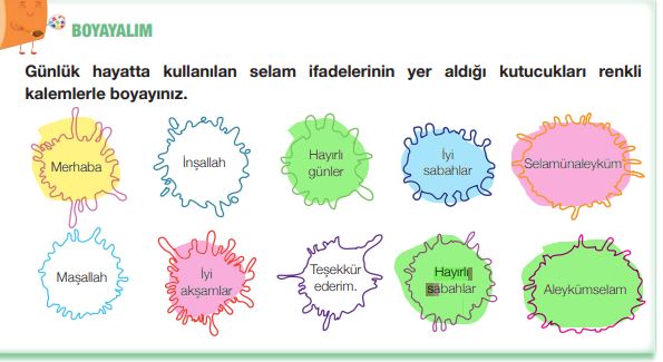 selam ifadeleri