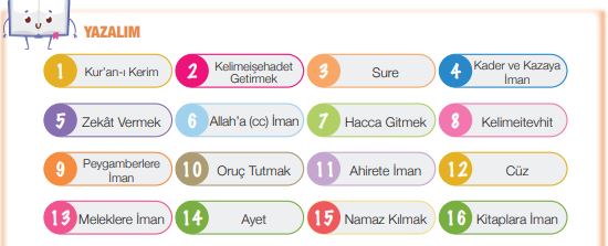 4. sınıf din kültürü ders kitabı cevapları sayfa 50 meb yayınları