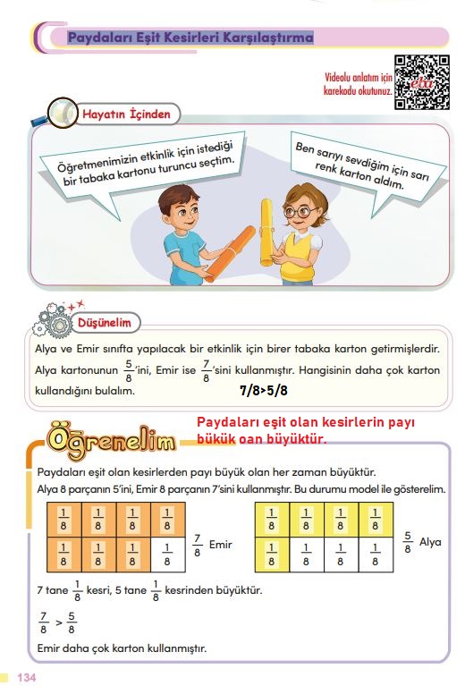 4. sınıf matematik ders kitabı meb yayınları sayfa 134 cevapları