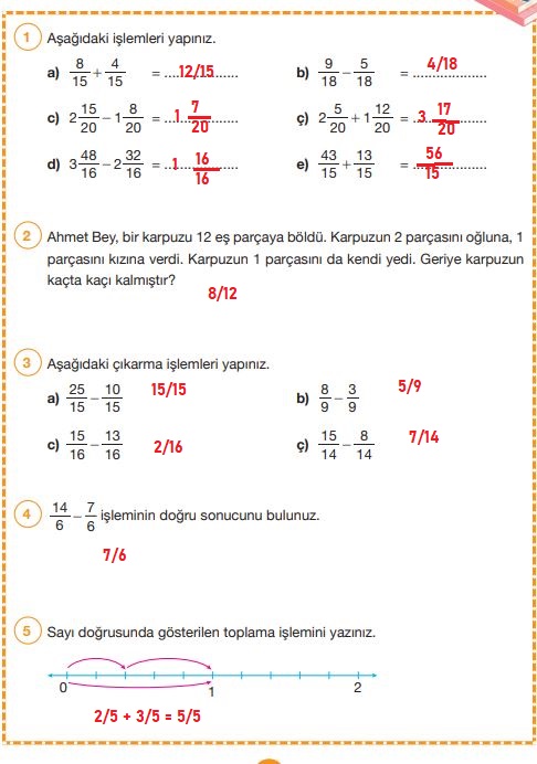 4. sınıf matematik ders kitabı sayfa 160 cevapları pasifik yayınları