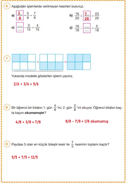 4. sınıf matematik ders kitabı sayfa 161 cevapları pasifik yayınları