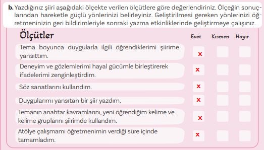 5. sınıf Türkçe 1. ders kitabı sayfa 183 cevapları meb yayınları