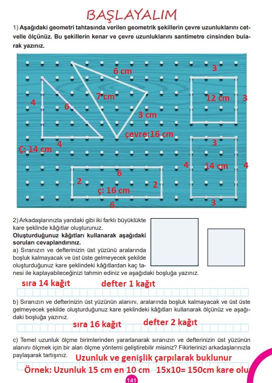 5. sınıf meb yayınları matematik ders kitabı sayfa 141 cevapları