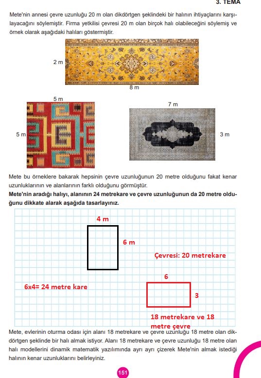 5. sınıf meb yayınları matematik ders kitabı sayfa 151 cevapları