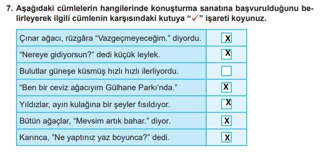 6. sınıf meb yayınları türkçe ders kitabı cevapları sayfa 133