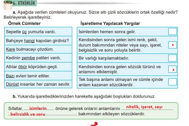 6. sınıf meb yayınları türkçe ders kitabı sayfa 113 cevapları