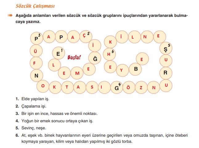 6. sınıf türkçe ders kitabı sayfa 131 cevapları yıldırım yayınları