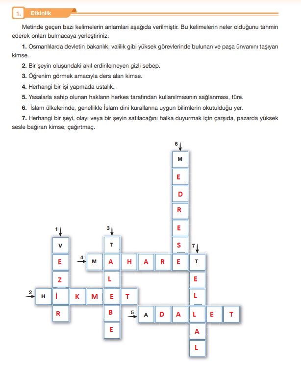 7. sınıf özgün yayınları türkçe ders kitabı sayfa 108 cevapları