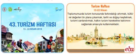 turizm haftası ile ilgili afişler